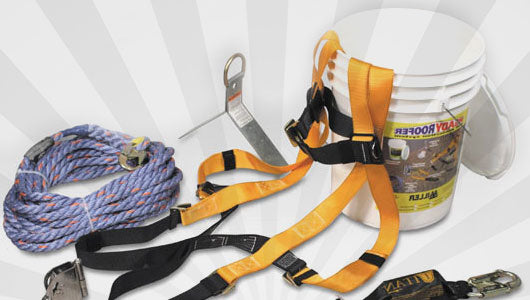 Roofer's Kits for Fall Protection – Kits & Compliance Buckets
