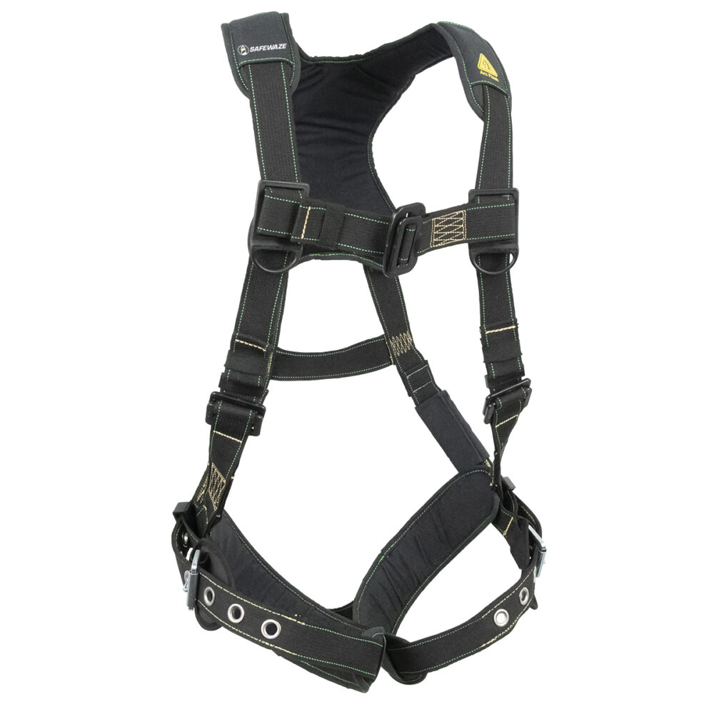 Safewaze Arc Flash Aramid Dielectric Harness w/ Tongue Buckles