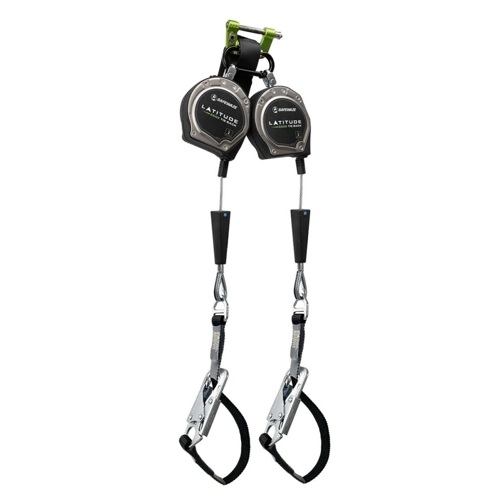 Safewaze Latitude Edge Dual Leg Leading Edge 40 in. Tie-Back Retractable - 7 ft.