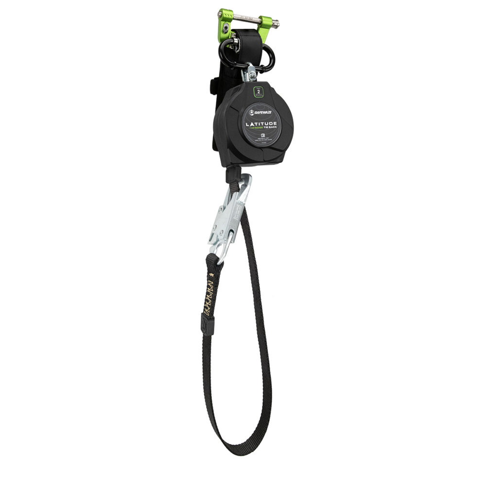 Safewaze Latitude Edge Leading Edge 40 in. Tie-Back Web Retractable - 8 ft.