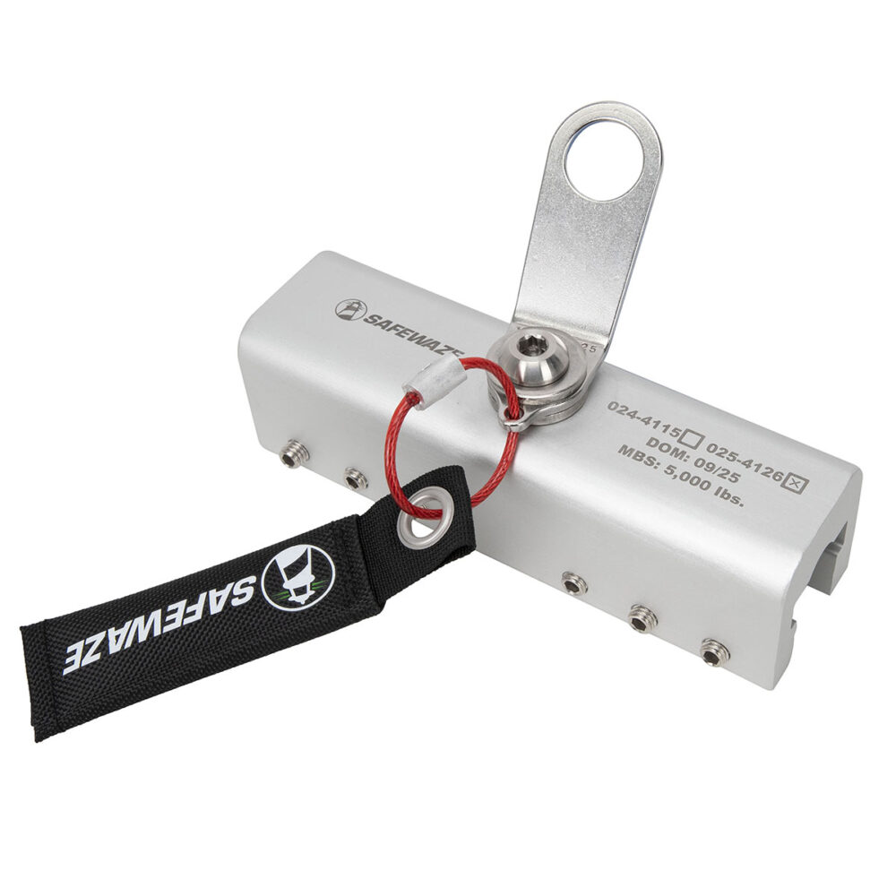 Safewaze Standing Seam Bar Anchor - Nylon Screws