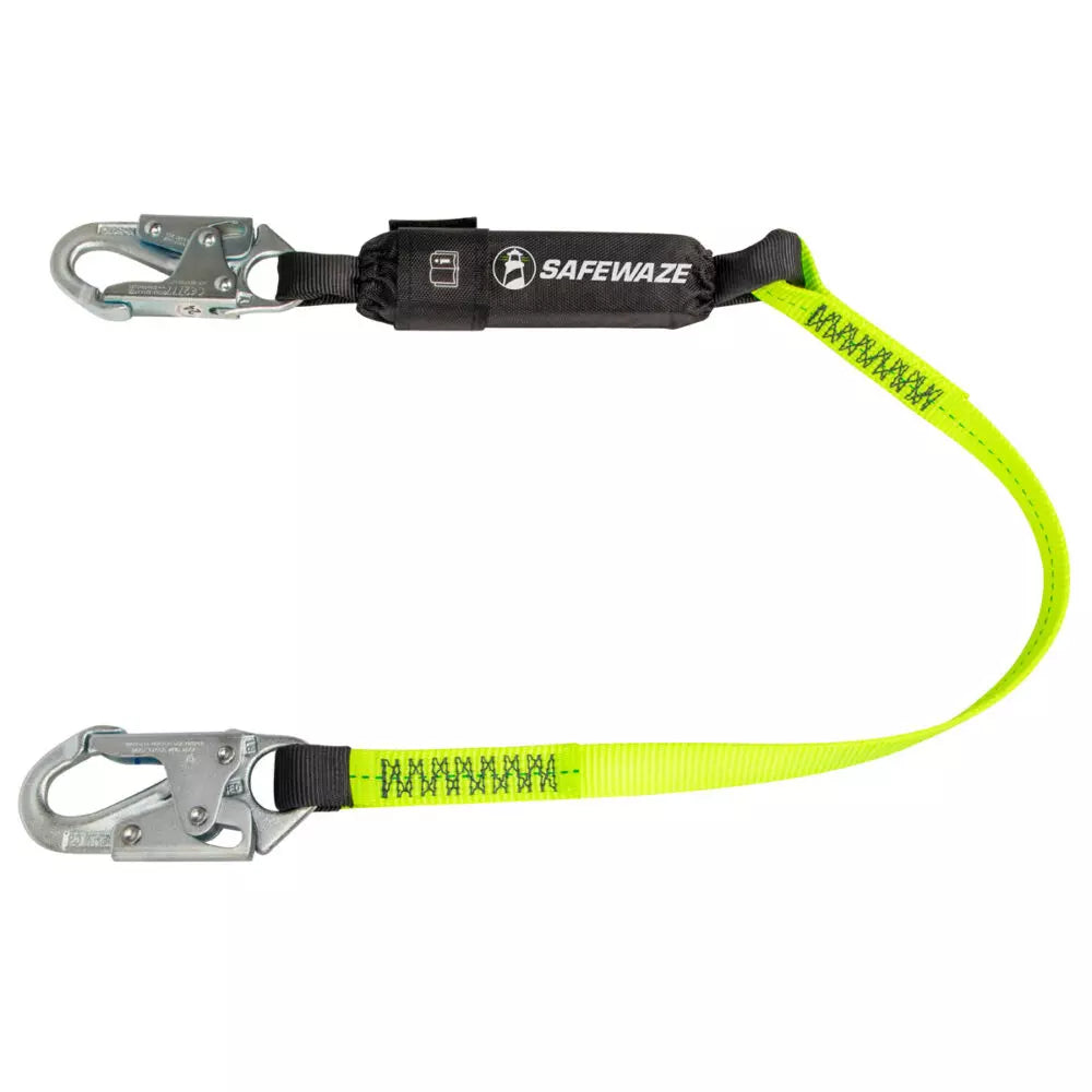 Safewaze PRO Shock Absorbing Lanyard - 4 ft.