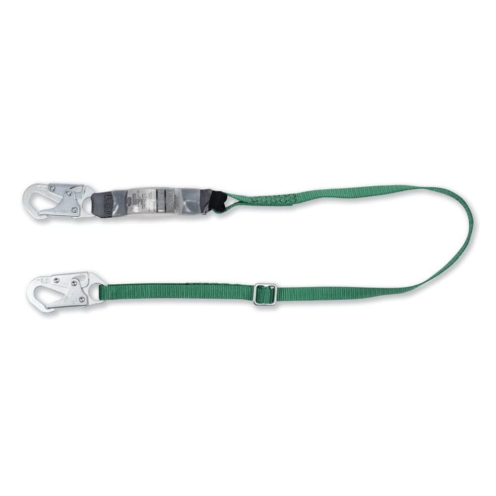 MSA V-SERIES Adjustable Shock Absorbing Lanyard - 6 ft.