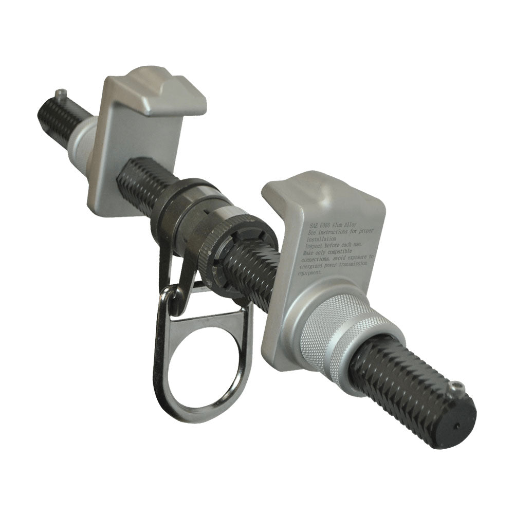 FallTech Trailing Beam Clamp Anchor - 12-1/4" Dual Clamp Adjustment