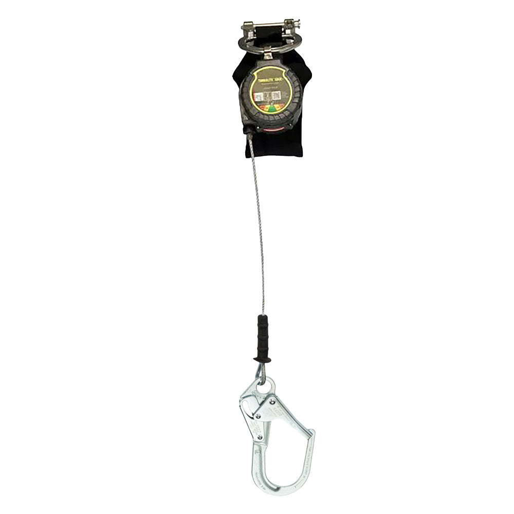 Miller TurboLite+ Edge Cable Fall Limiter with Rebar Hooks - 9 ft.