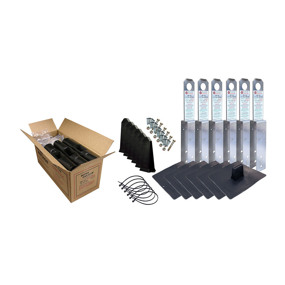 Super Anchor ARS Anchor Jobsite Kit - 6 Pack