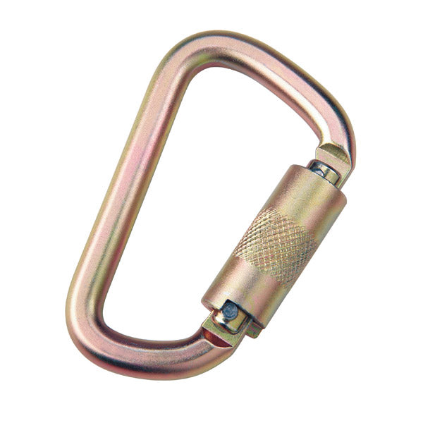 DBI-SALA Saflok Steel Carabiner - 11/16 in. Gate Opening