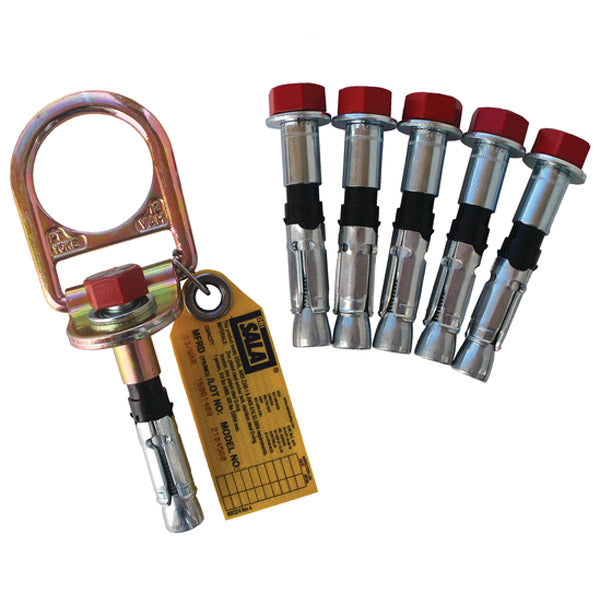DBI-SALA Concrete D-Ring Anchor w/ 5 extra Bolts