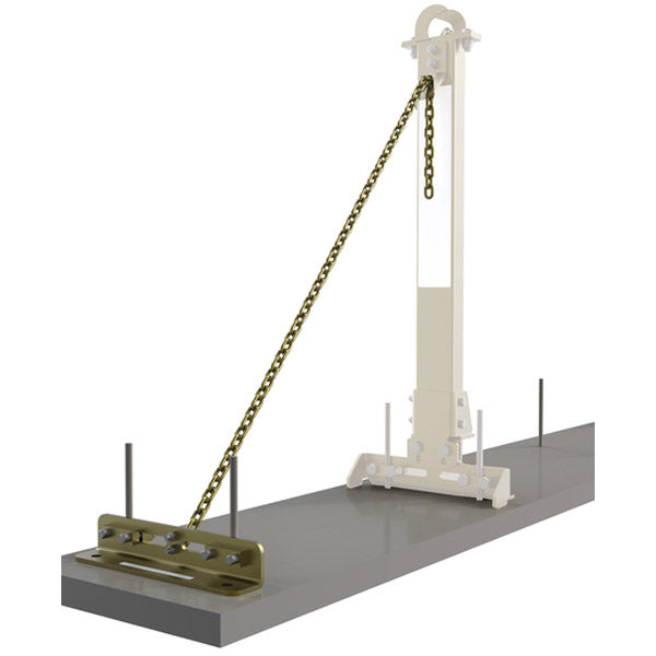 7400214 - DBI-SALA SecuraSpan Tie Back Base and Chain Assembly
