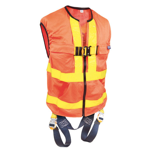 DBI-SALA Reflective Orange Delta Vest Harness