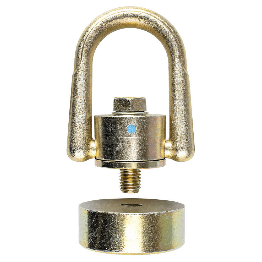 FallTech 10K Rotating Weld On D-Ring Anchor With Puck & Bolt