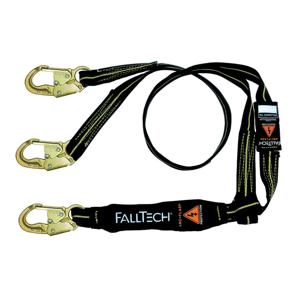 FallTech Dual Leg Arc Flash Energy Absorbing Lanyard - 6 ft.
