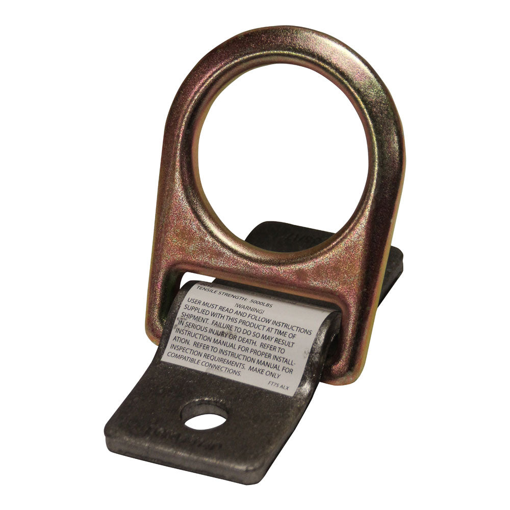 FallTech Bolt-on D-Ring Plate Anchor - Uncoated