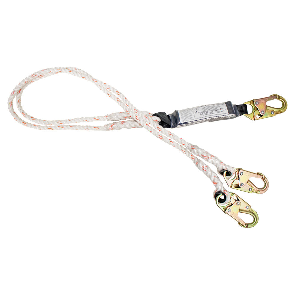 French Creek Rope Dual Leg Lanyard - 6 ft.