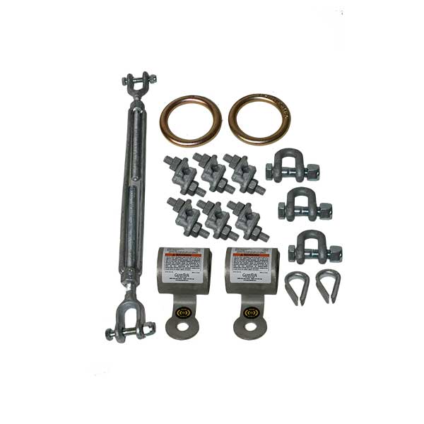 Guardian Absorbinator Horizontal Lifeline System - over 60 ft.