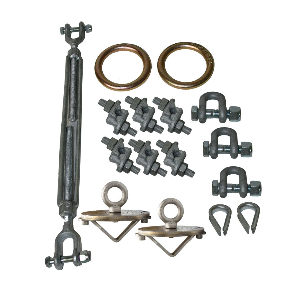 Guardian Metal Energy Absorber Horizontal Lifeline System - over 60 ft.