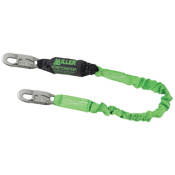 Miller StretchStop Shock Absorbing Lanyard - 6 ft.