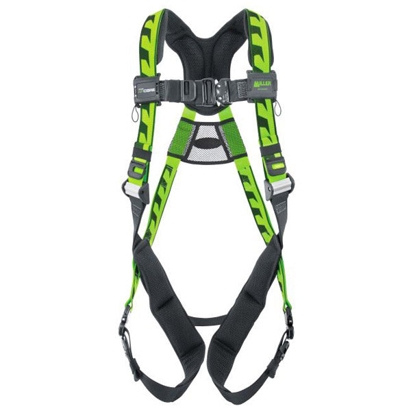 ACA-QC/UGN - Miller AirCore Universal Harness w/ Quick Connect Buckles & Aluminum Hardware