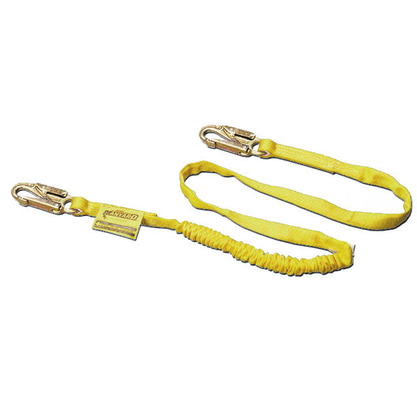Miller Manyard Shock Absorbing Lanyard-Snap Hooks-Single Leg