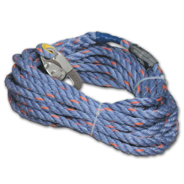 Miller 5/8" Polyester Blend Vertical Lifeline - 25 ft.