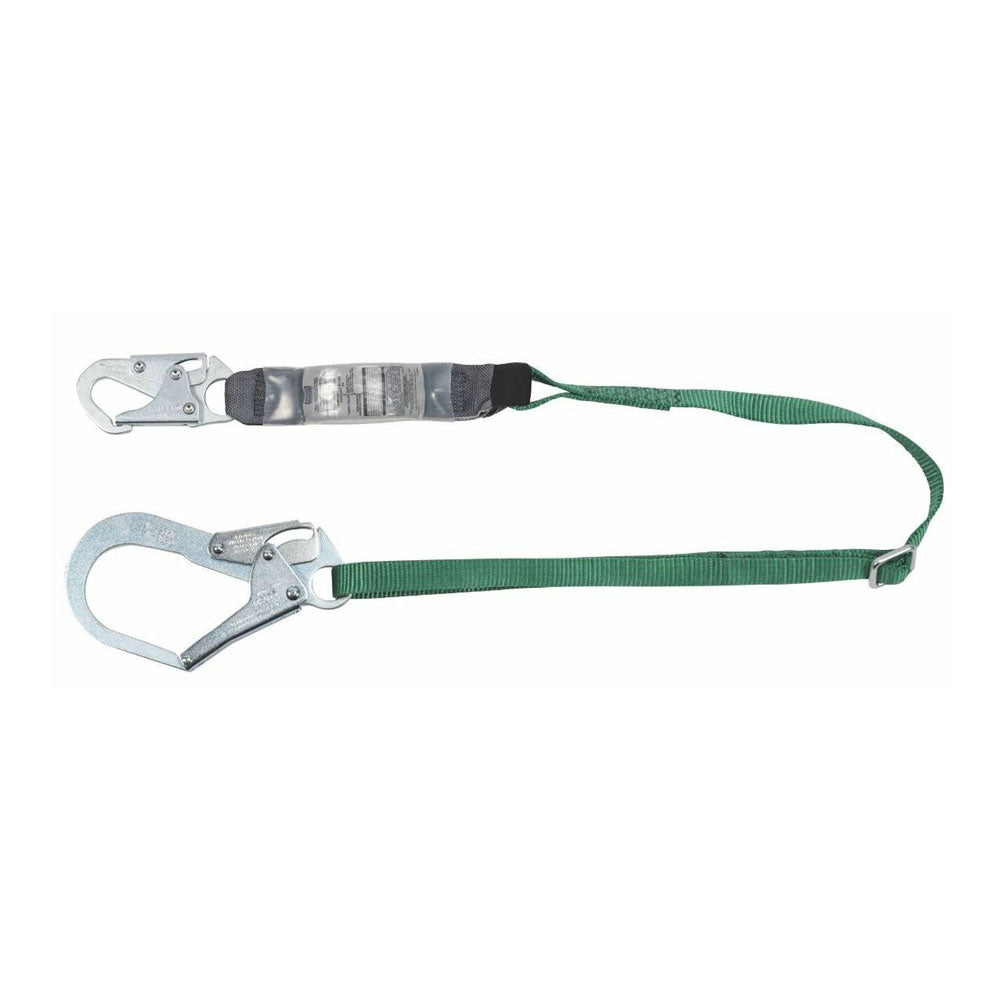 MSA V-SERIES Adjustable Shock Absorbing Rebar Hook Lanyard - 6 ft.
