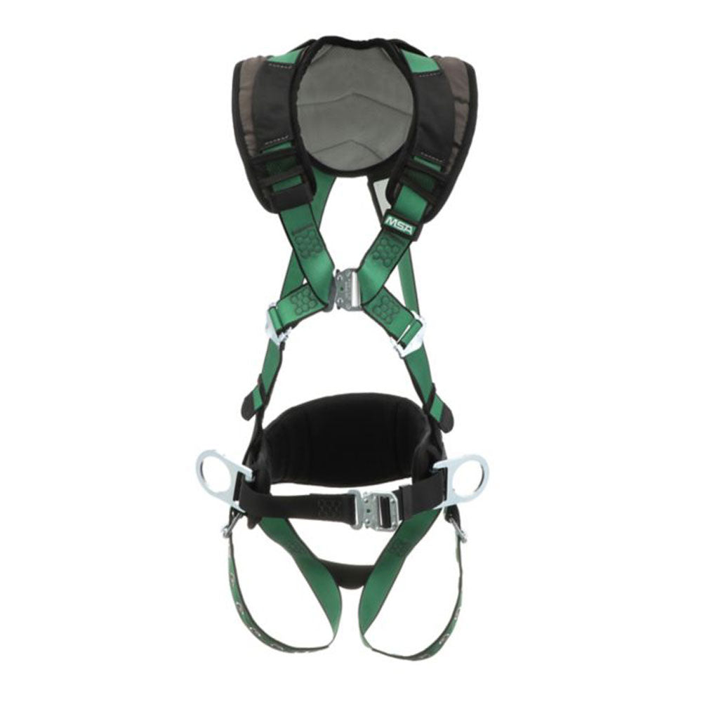 MSA V-FORM Construction Safety Harness w/ Quick Connect Buckles