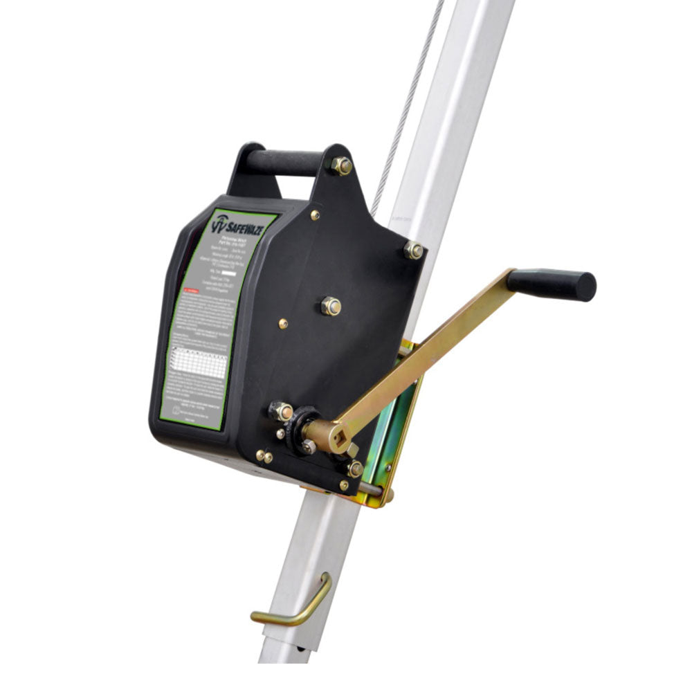 Safewaze Personnel Winch w/ Universal Mount - 115 ft.