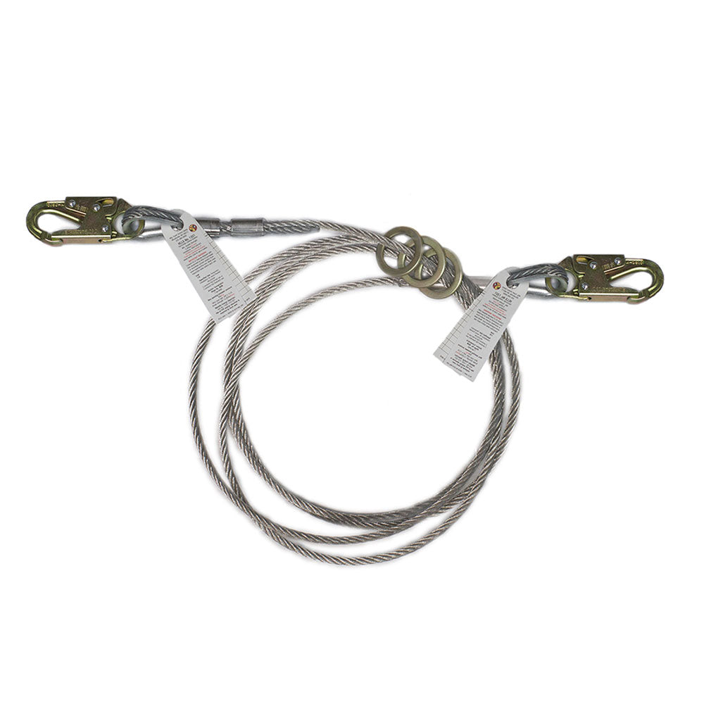 Super Anchor Horizontal Lifeline Pre-Made Cable - 20 ft.