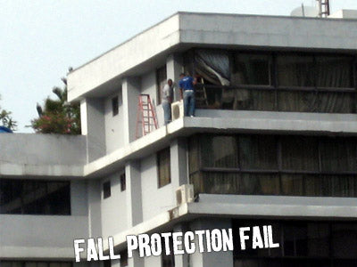 Air Conditioner Fall Protection Fail - The Fall Protection Blog