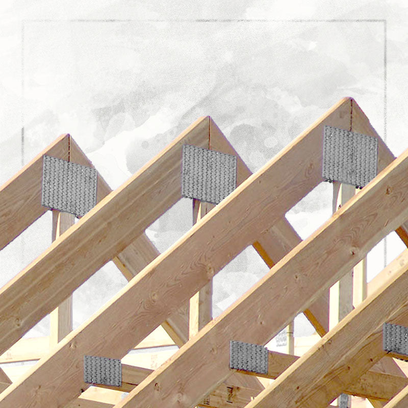 Bare Wood Truss Anchors