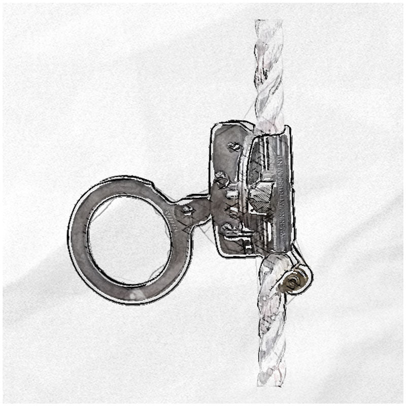 Vertical Lifeline Rope Grab Fall Protection 5000335, 55% OFF