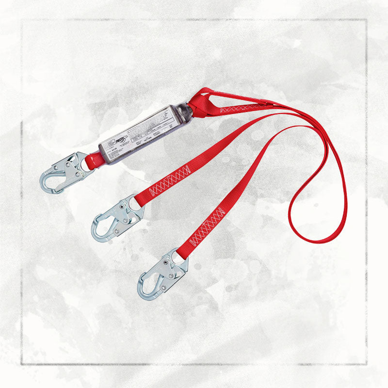 Dual Leg Shock Lanyards