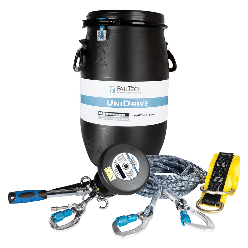 Fall Rescue Tools FallTech Rescue and Descent Crane Kit with Sealed Barrel - 300 ft.