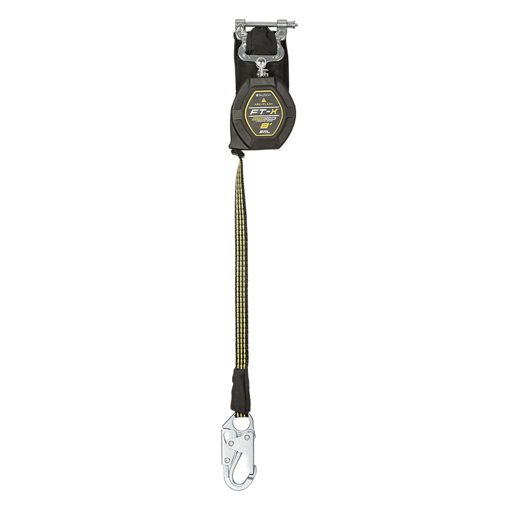 FallTech FT-X EdgeCore Arc Flash Leading Edge SRL w/ Snap Hook - 8 ft.