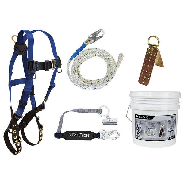 FallTech Contractor Roofers Kit - 50 ft.