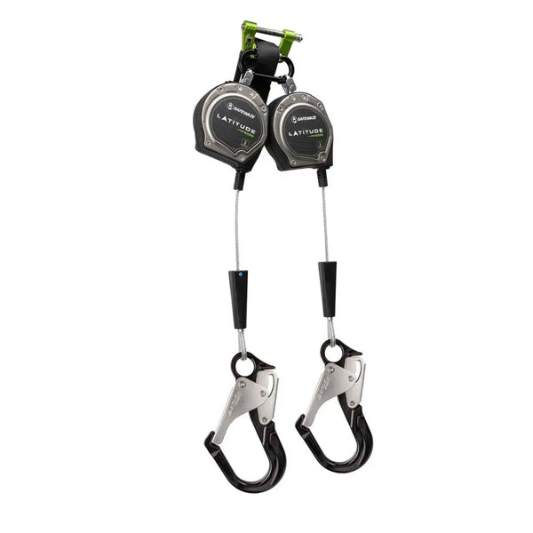 Safewaze Latitude Edge Leading Edge Dual Web Retractable w/ Aluminum Rebar Hooks - 8  ft. main image 0
