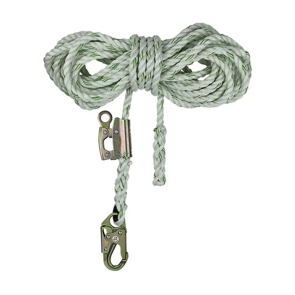 Safewaze PRO Vertical Lifeline w/ Rope Grab - 50 ft.