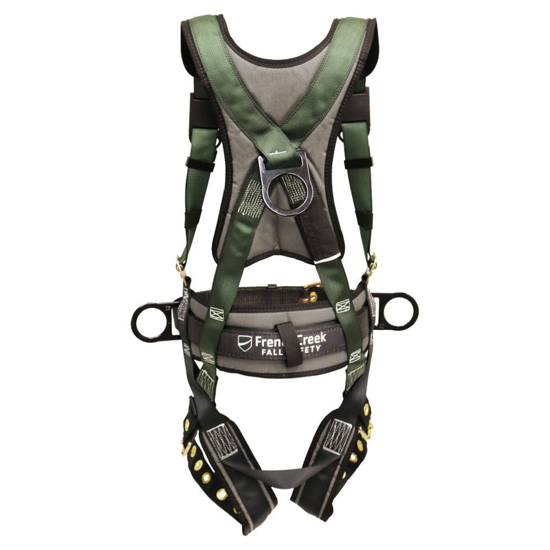French Creek Stratos Construction Harness - Back