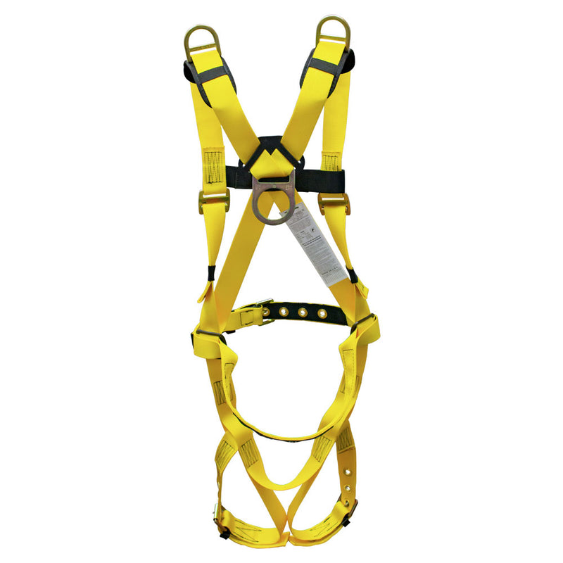 French Creek 750D Construction Harness w/ Shoulder D-Rings - Back