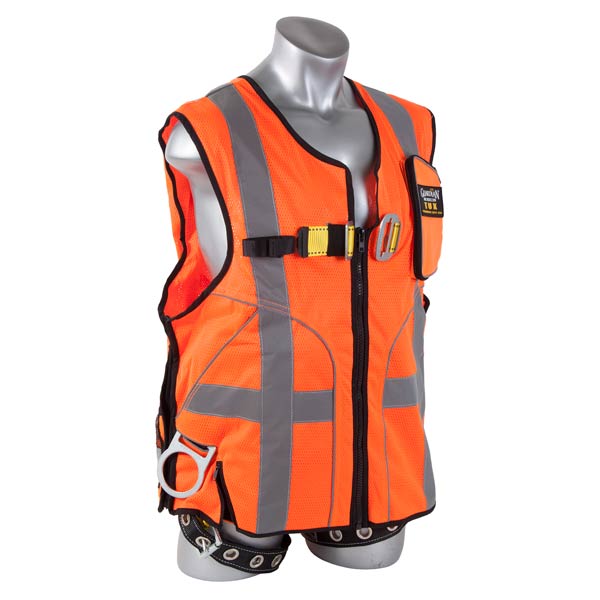 Guardian Orange Deluxe Construction Tux Vest Harness