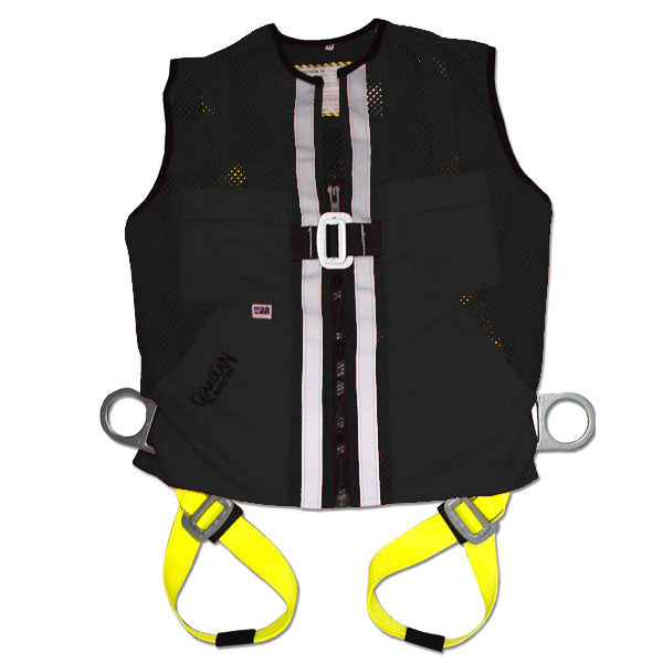 Guardian Black Mesh Construction Vest Harness