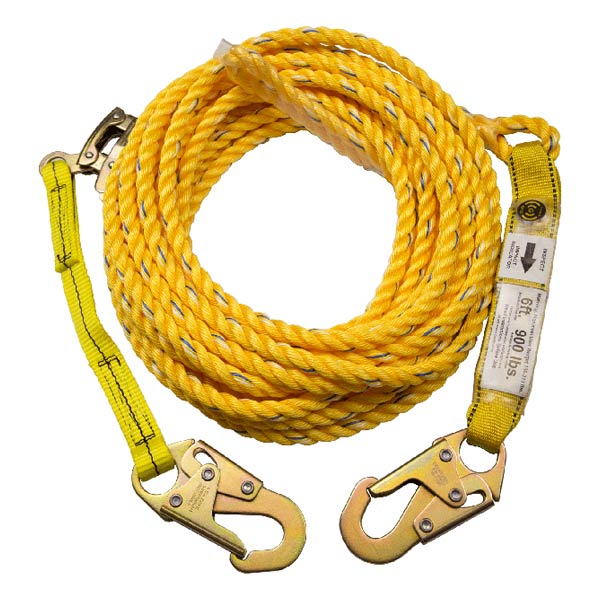 Life Line Rope Extandable Guardian Polysteel Vertical Rope Lifeline Assembly - 75 ft. - 01323