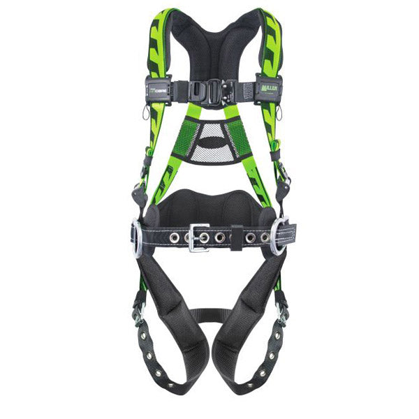 Miller AirCore Construction Harness w/ Tongue Buckles & Aluminum Hardware
