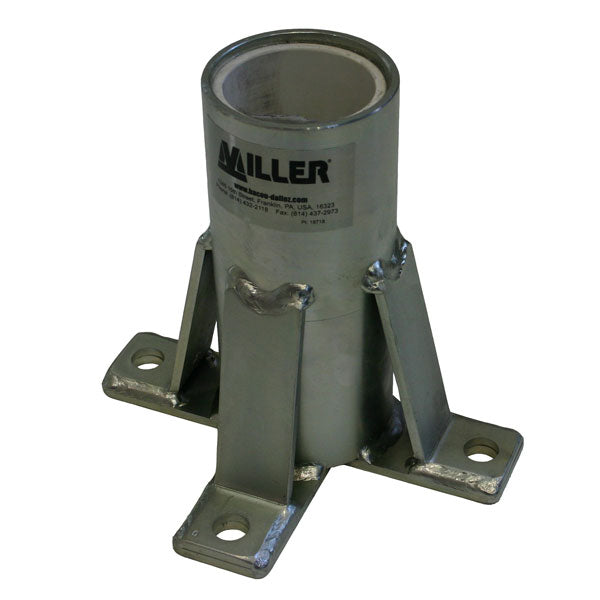 Miller Stainless Steel Floor Mount Sleeve