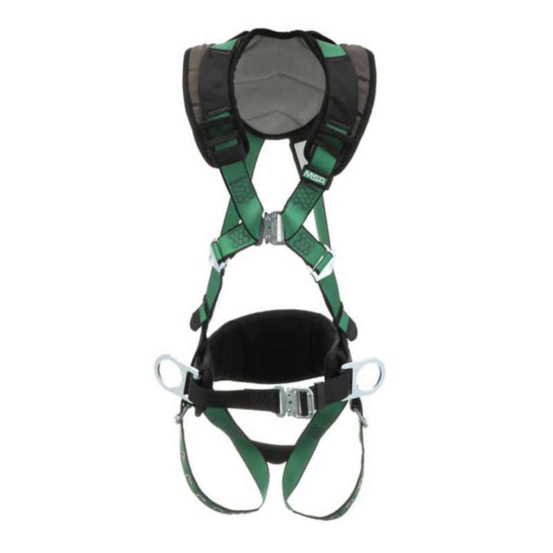 MSA V-FORM Construction Safety Harness w/  Quick Connect Buckles