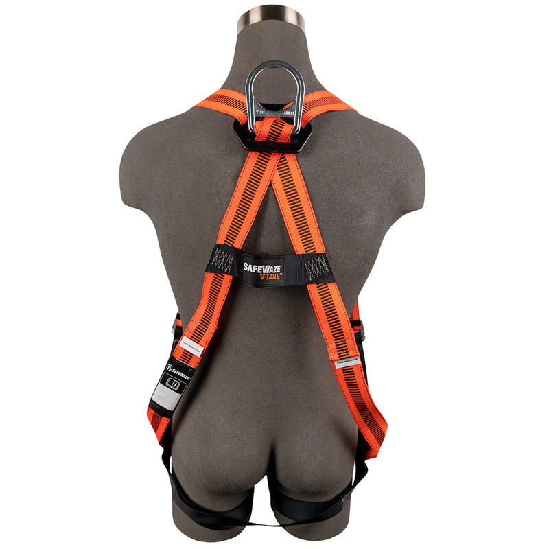 SafeWaze V-Line Universal Harness - Back