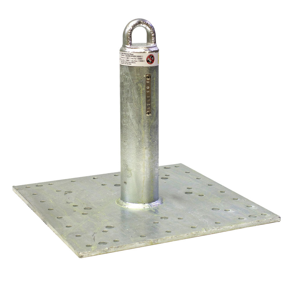 residential roof tie off anchors