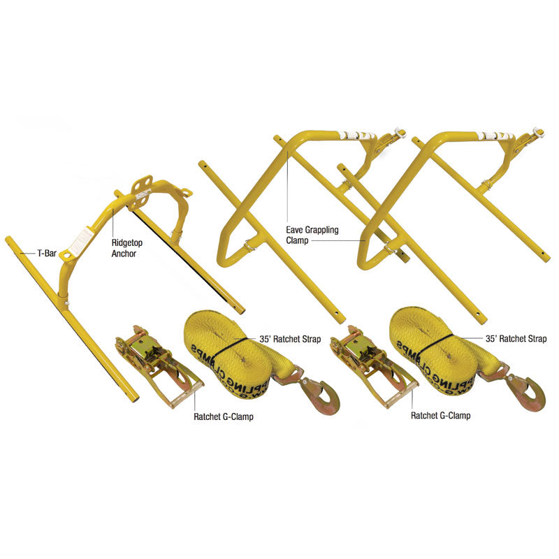 Super Anchor G-Clamp Fall Protection System